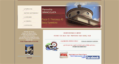 Desktop Screenshot of immacolatasesto.it